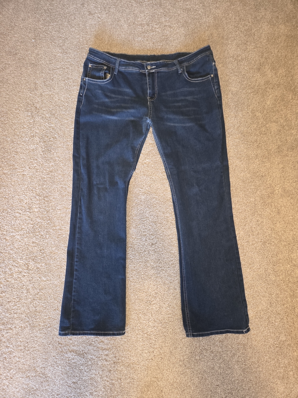 Women’s Dark Indigo Bootcut Jeans*